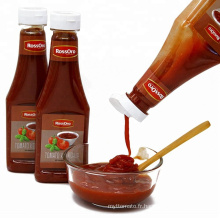 sachet de ketchup aux tomates